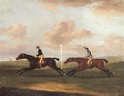 Francis Sartorius The Race For The King's Plate at Newmarket,6th May 1797,Won By 'Tottenridge' Sweden oil painting artist